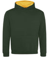 JH003B Forest Green/Gold Front